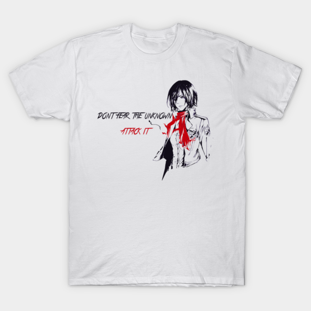 mikasa in shirt